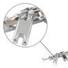 Q-XIAOKEAI,1pcs Metal Connecting Clamp Holder Bracket Rod Percussion Drum Set for Cowbell Accessory Drum Set Professional view 4