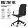 VDE Industries Fix A Sinking Office Chair - No Gas Lift Cylinder or Tools Required - Replacement Computer Office Chair Gas Lift Cylinder Alternative view 2