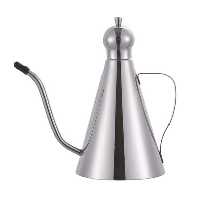 Olive Oil Dispenser Bottle for Kitchen, Stainless Steel Oil Canister, Leakproof Oil Pot, Oil Dispenser Kitchen Storage Container 12 oz / 17 oz / 34 oz ( Color : Stainless steel color , Size : 1000ml )