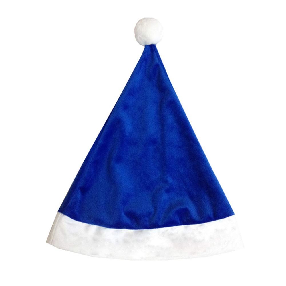 KESYOO 1pc Christmas Hat Xmas Non-woven Xmas Hat Blue Plush Santa Christmas s Santa Unisex Small Red s