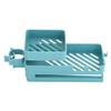 Double Layer Rotatable Rag Sponge Basket Faucet Drain Rack Organizer Durable view 1