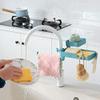 Double Layer Rotatable Rag Sponge Basket Faucet Drain Rack Organizer Durable view 3