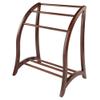 Contemporary Home Living Wooden Blanket Rack - 36" - Brown view 1