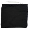 288 BAGS AURA VARIETY 3"x 4" LITTLE POUCH BLACK COTTON CLOTH BAG WITH WHITE STRING Traditional Wiccan Gris Gris Mojo Treasure Bag view 1