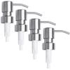 Bathroom Countertop Soap Dispensers (Brushed Nickel, 4 Pack) view 1