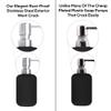 Bathroom Countertop Soap Dispensers (Brushed Nickel, 4 Pack) view 2