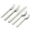Oneida Chefs Table Hammered 45 Piece Everyday Flatware Set, Service for 8, 18/0 Stainless Steel,Silverware Set view 1