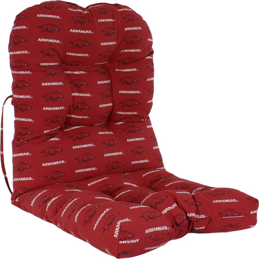 College Covers Everything Comfy Arkansas Razorbacks Patio Adirondack Chair Cushion
