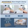 HOMCA Cervical Pillow Memory Foam Pillows - Contour Memory Foam Pillow for Neck Pain Relief, Orthopedic Neck Bed Pillow for Side Sleepers Back and Stomach view 4