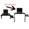48 x 26cm Portable Home Use Assembled Folding Table (Black) view 2