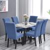 Howhic Stretch Chair Covers for Dining Room Set of 4, Removable Washable Dining Room Chair Covers, Dining Chair Slipcovers Seat Protector, Great for Home and Banquet Decor (Periwinkle Blue, 4 Pack) view 2