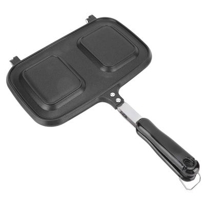 Sandwich Maker, Non stick Cast Aluminium Material for Breakfast Sandwichs Toast Bread Waffle