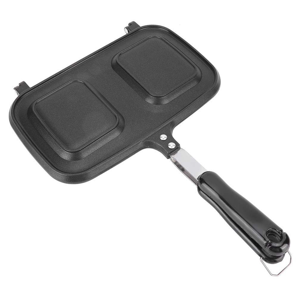 Sandwich Maker, Non stick Cast Aluminium Material for Breakfast Sandwichs Toast Bread Waffle