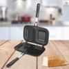 Sandwich Maker, Non stick Cast Aluminium Material for Breakfast Sandwichs Toast Bread Waffle view 3