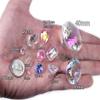 Allstarco 3000PCS 5mm Crystal Carat Acrylic Diamond Confetti AB Coating For Table Scatter Wedding Decorations Vase Fillers view 2