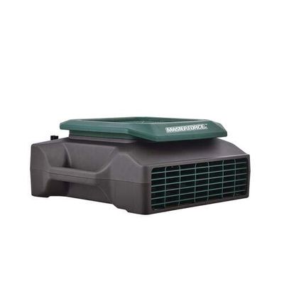 Masterforce 1/3 HP 1050 CFM Gunmetal/Green Low Profile Air Mover