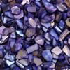 BeachWalk Small Natural Crushed Shells - for Weddings, Vase Filler, Home Dcor, and Crafts (48 oz (3 lb), Purple Pearl) view 1