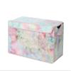 Heritage Kids Sorbet Dream Faux Fur Collapsible Toy Storage Trunk, 28" W, Tie Dye view 1