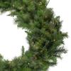 Real Touch Pre-Lit Canyon Pine Mixed Artificial Christmas Wreath - 48" - Clear Lights view 2