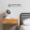 IRIS USA WOOZOO Air Circulator Fan with Remote, Oscillating, 5 Speeds, Quiet Motor, Small Fan for Bedroom, Office, Dorm, White view 2