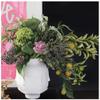 Bust Handmade Sculptures Sculptures Statues Ornaments Figurine Collectible Figurines Figurine Animal Statue Ornaments White Nordic Ceramic Pot Flower Pots 3D Face Design Vase Flower Planter Pots Pl view 3