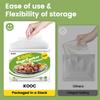 KOOC Slow Cooker Liners 13"x21" 30 Count Disposable Plastic Bags Pot Liners Cooking Bags Fit 3 qt to 8.5 qt Pot BPA Free view 2