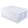 Cabilock Holder Transparent Window Portable Storage Box for Sneakers Thicken Plastic Organizer Easy Access Shoe Container for Closet and Home view 3