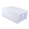 Cabilock Thickened Transparent Drawer Style Shoe Storage Box Stackable Plastic Organizer Window for Easy Access Capacity for Closet Organization view 1