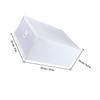 Cabilock Thickened Transparent Drawer Style Shoe Storage Box Stackable Plastic Organizer Window for Easy Access Capacity for Closet Organization view 2