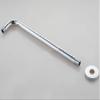 Luxury Wall Mounted L Shape 1/2 Thread 33cm to 53cm Length of 304 Stainless Steel Shower Arm,33cm view 3