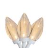 Northlight LED C9 Commercial Length Christmas Lights - Warm White - 41' White Wire - 100ct view 1