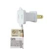 LED Faceted C9 Christmas Lights - Warm White - 41' White Wire - 100ct view 3