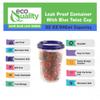 [15 PACK] 32 oz Twist Top Storage Deli Containers - Airtight Reusable Plastic Food Storage Canisters with Twist & Seal Lids, Leak-Proof - Meal Prep, Lunch, Togo, Stackable, BPA-Free Snack Containers view 2