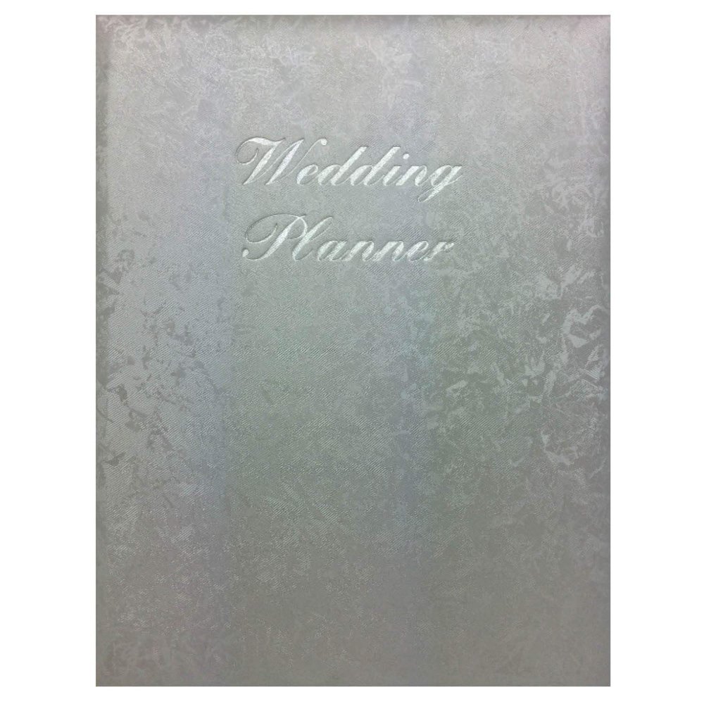Dataday Wedding Planner Book Silver Dataday Wedding Planner Ref WPL108OC