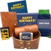 Happy Birthday Gift Box for Men, Unique Gifts for Him, Man Basket Set Ideas, Manly Presents for Dad, Husband, Brother, Son, Boyfriend, Friend, Male, Coworker view 1