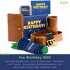 Happy Birthday Gift Box for Men, Unique Gifts for Him, Man Basket Set Ideas, Manly Presents for Dad, Husband, Brother, Son, Boyfriend, Friend, Male, Coworker view 2