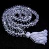 finaldeals Combo Sphatik Shri Yantra Pyramid Crystal Pyramid Shree Yantra 36 Gram with 108 + 1 Beads Sphatik Mala view 2