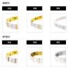 ws2815 DC12V RGB LED Pixels Strip Light Individually Addressable LED Dual-Signal IP30 1m 144LEDS Pixels Black FPC view 3