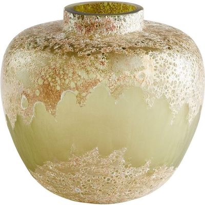 Alkali - Vase-8.25 Inches Tall and 9 Inches Wide