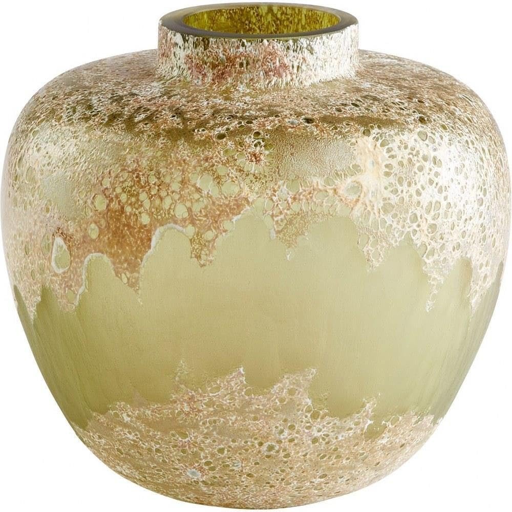 Alkali - Vase-8.25 Inches Tall and 9 Inches Wide