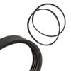 Band Saw Drive Belts Set Fits - Craftsman 113.248210 Band Saw - High Strength Rubber Belts - Replacement Drive Belt - Made in the USA - Motor Ribbed Drive Belt view 1