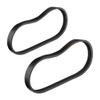 Band Saw Drive Belts Set Fits - Craftsman 113.248210 Band Saw - High Strength Rubber Belts - Replacement Drive Belt - Made in the USA - Motor Ribbed Drive Belt view 3
