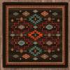 BLACK FOREST DECOR Southwest Canyon Rug - 8 Ft. Square view 1