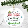 2020 Christmas Ornament Quarantine It's a Rolando Thing I Wouldn't Understand - Elegant Decoration Suitable For Indoors And Outdoors, Ornament 3" Plastic Circle With Name Rolando view 1