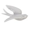 BESPORTBLE Ceramic Wall Mount Hanging Swallows Nordic Decorative Hanging Ornaments for Home Wall Decor view 1