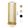 Umbrella Racks WXYZ Umbrella Stand for Home Entrance, Large-Capacity Hotel Lobby Umbrella Bucket, Can Store Long and Short Umbrellas, White Black Gold Pink 58x22cm (Color : Black) view 4