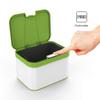 Ibergrif, Kitchen Countertop Bin with Lid, Hygienic Waste Disposal Caddy, Plastic, 50 litres (25 x 18,8 x 17 cm), view 3