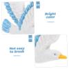 BESPORTBLE 3pcs Wall Art Nautical Hanging Home Decor Bird Plaques Beach Theme Nautical Wall Hanging Decor Style 2 view 4