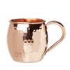 Advanced Mixology Bulk Purchase - Barrel Style Moscow Mule Copper Mug with Copper Handle - $6.60/mug view 1
