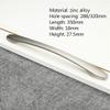 Geeyu ZHaonan-Dressing Table Handle, Modern Minimalist Cabinet Drawer Handle, Large Hole Locker Handle, Wine Cabinet Shoe Cabinet Pull, European Wardrobe Door Knob, Indoor Hardware view 2